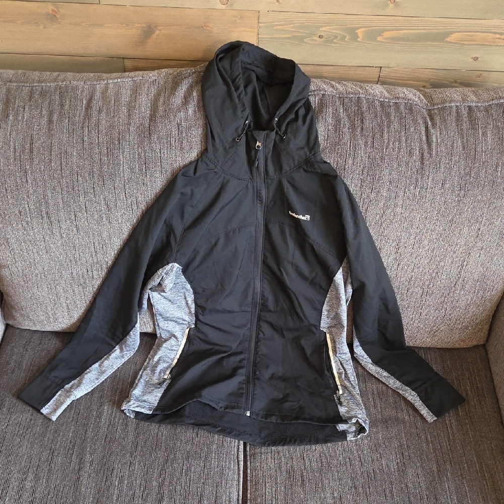 Bench Women's Black and Gray Utility Jacket